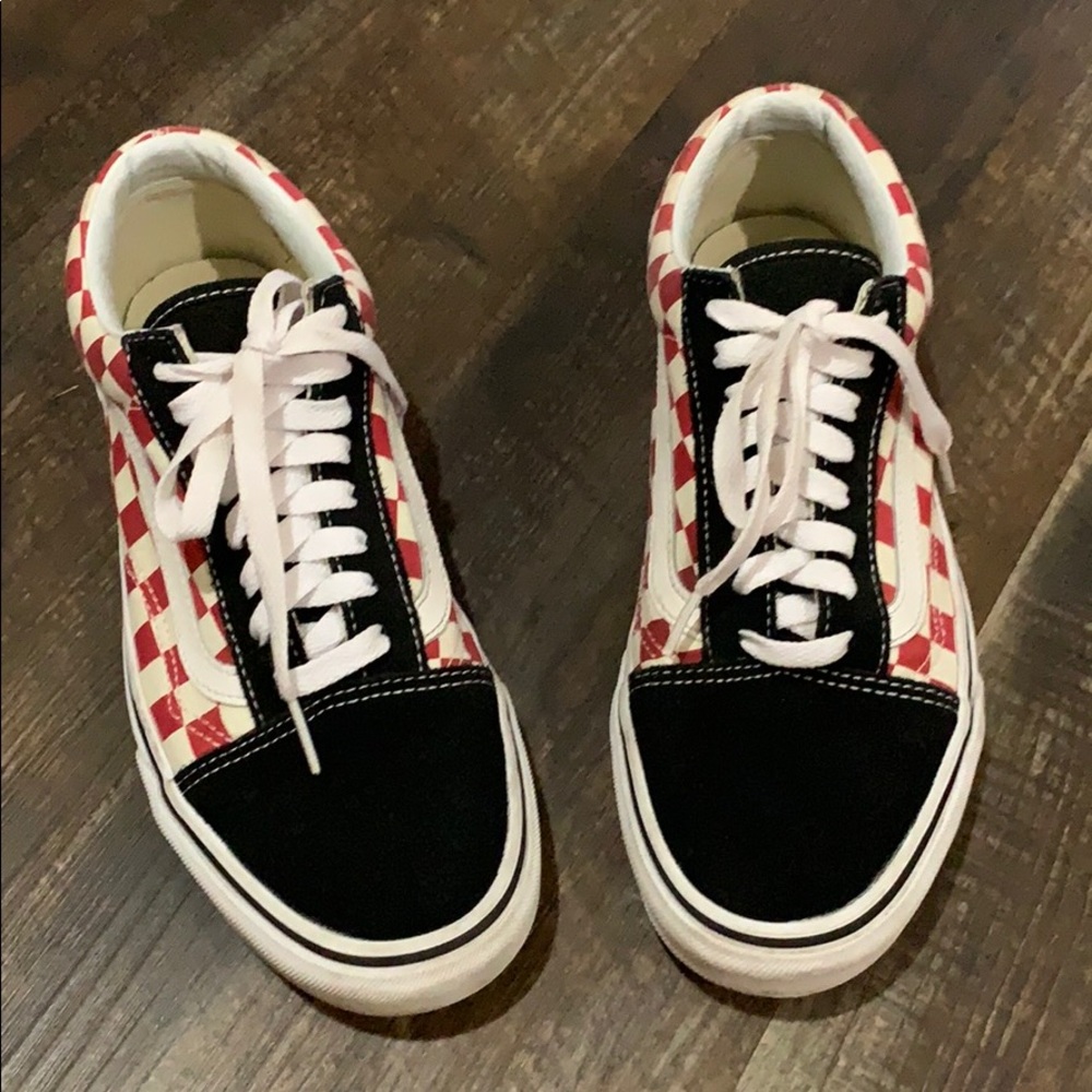Checkered Vans